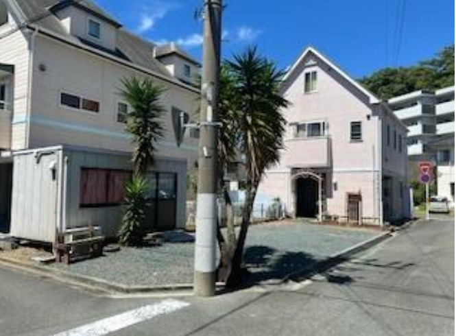 売中古戸建　中央区下池川町の前面道路含む現地写真