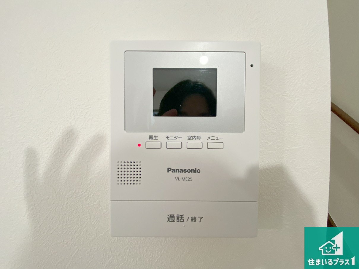 高石市羽衣　中古一戸建てのセキュリティ|防犯に安心なカラーモニターインターホン！