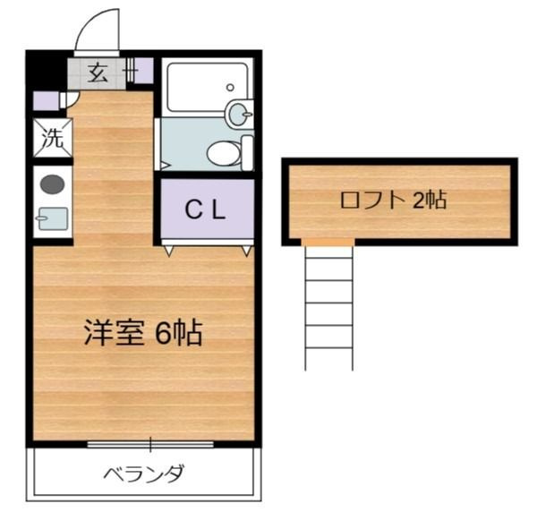 サントーク小金井の間取り