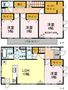 ルシェッロの間取り