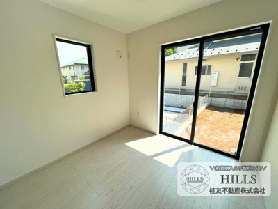 【洋室】 | 柏市大室3期 | １階洋室