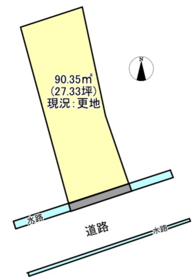 西条市大町1690-8、1690-18の土地図