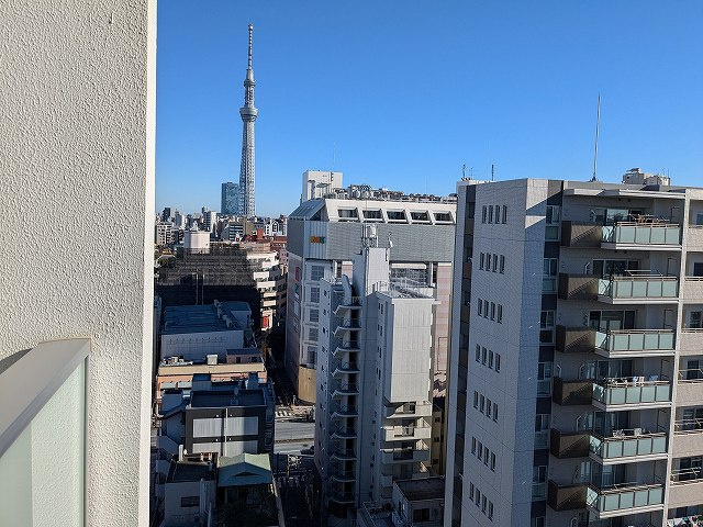 ParkAxis浅草レジデンスの展望|13F