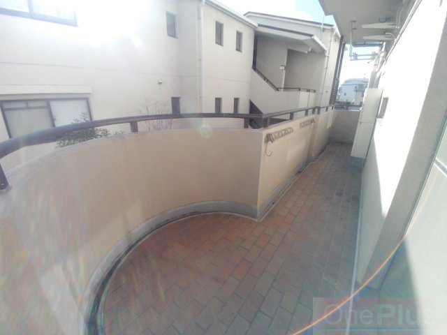 ベルエアー弓ノ木Ⅰのバルコニー