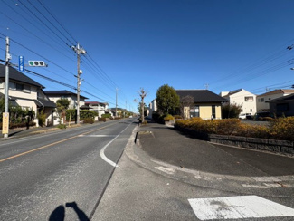 【前面道路含む現地写真】