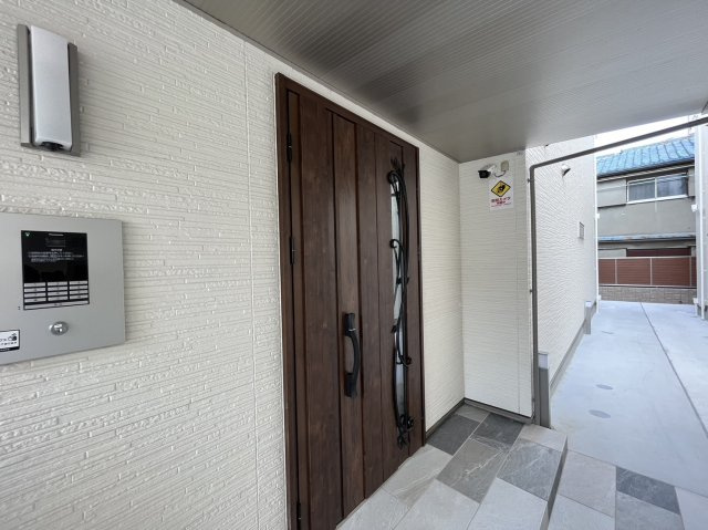 クリエオーレ大蓮東Ⅰのエントランス