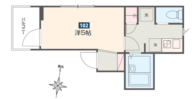 【間取り】 | MELDIA北綾瀬Ⅶ