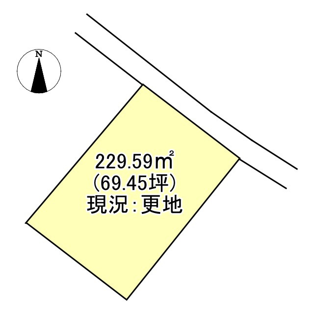 西条市神拝甲の土地図