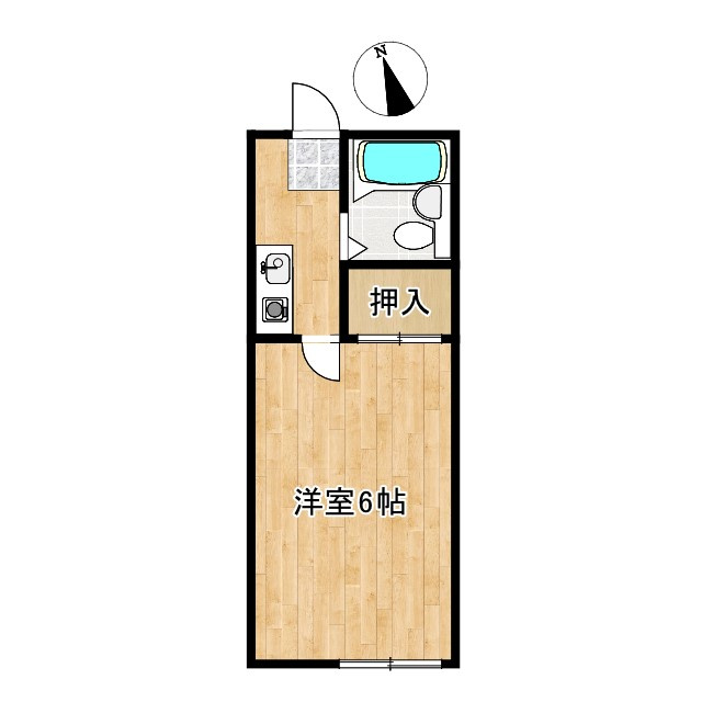 シスターハウスⅠの間取り