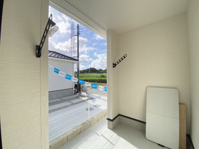 【ランドリースペース】 | うるま市前原（全4棟）2・3号棟 | 2号棟　ランドリースペース付き♪