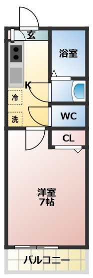 I-court CHIBAの間取り