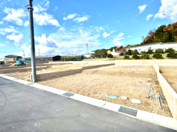 熊取町野田１丁目　建築条件無し売り土地　D号地の外観