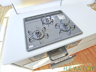 【キッチン】 | フローレスタナベ | ３口ガスコンロ