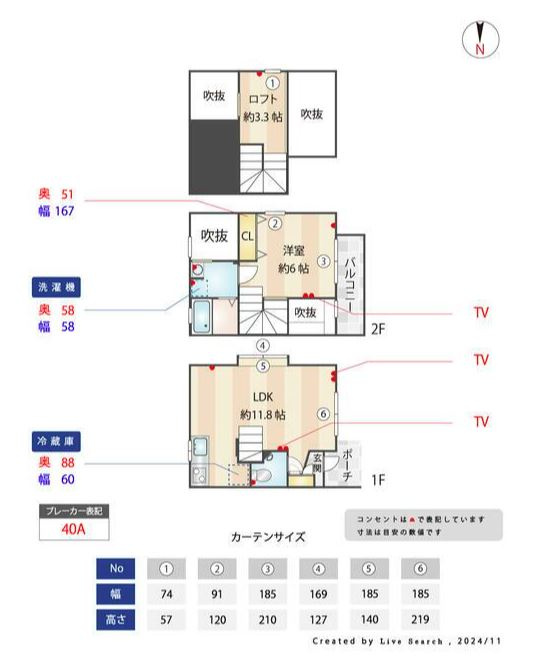 シャンズフォーレ聖蹟の間取り