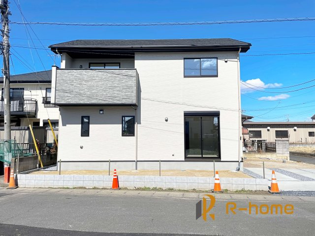 龍ケ崎市佐貫町4期　新築戸建て　1号棟の外観|ご予約を頂ければ、『平日』はもちろん『早朝』や『夜間』もご見学可能です♪お気軽にお申し付けください♪