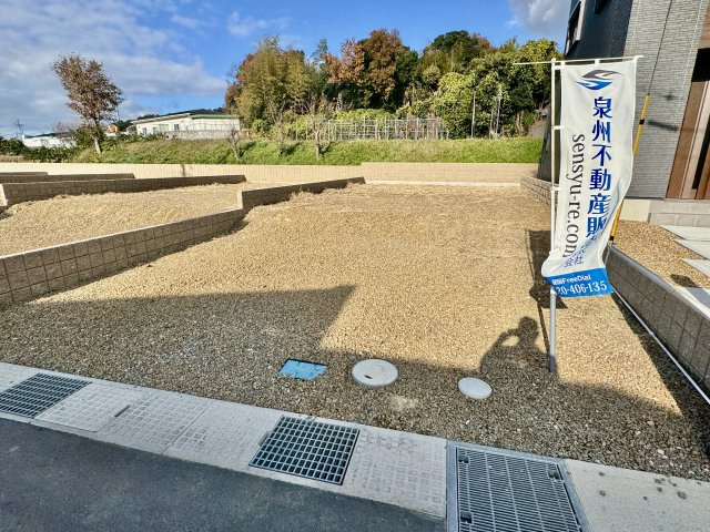 熊取町野田１丁目　建築条件無し売り土地　I号地の外観