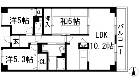 【間取り】