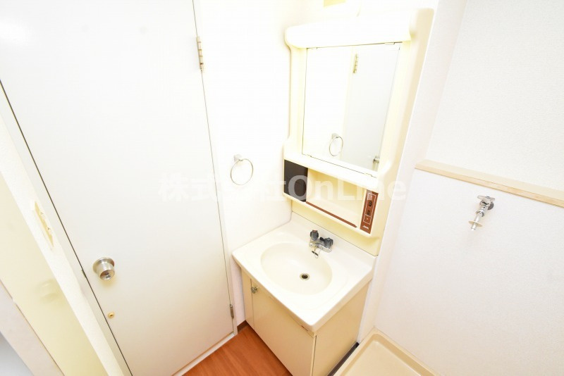 キャッスル東花園の独立洗面台