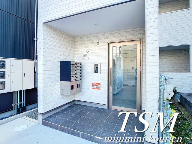 Ａｃｔ池田本町のエントランス|オートロックあり