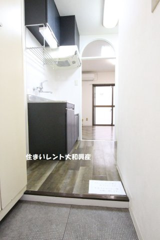 トラッドハウスの玄関