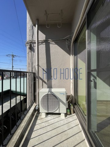 寺田マンションのバルコニー