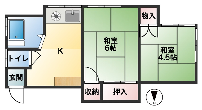 【間取り】 | 洗心荘