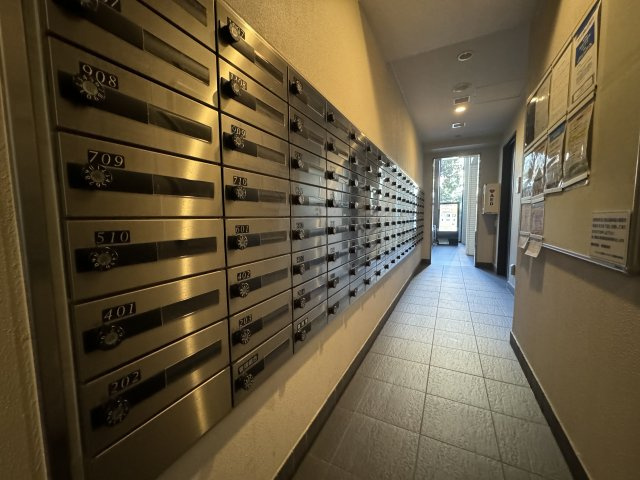 シティハウス豊洲キャナルテラスのその他共用部分|メールボックスコーナー