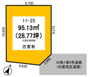 羽村市栄町１丁目売地の画像