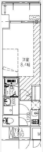 ワールドアイ都島高倉町の間取り