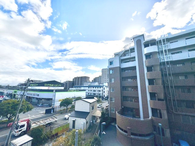 ライオンズマンション住吉南町の展望|バルコニーから東南側を撮影