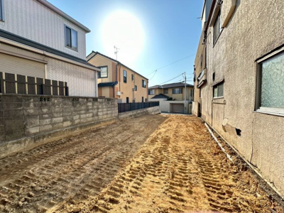 【前面道路含む現地写真】 | 神野町3丁　土地
