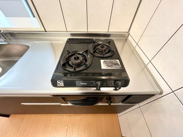 グランディール新栄町のキッチン|2口コンロ