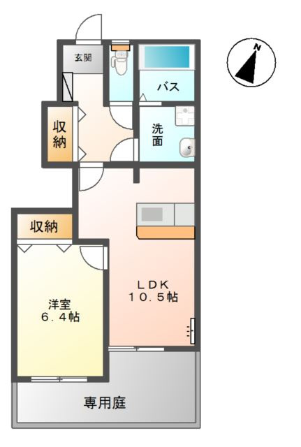サニーヒルズの間取り
