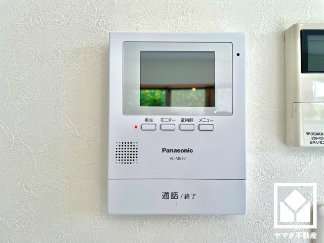 伏見区桃山紅雪町の防犯設備