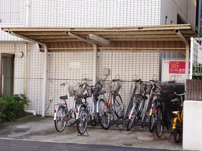 自転車置場です