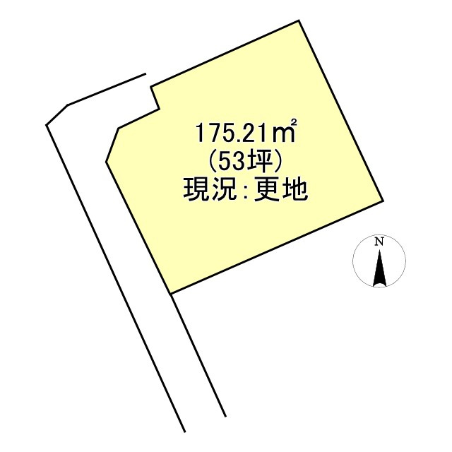 売土地の土地図
