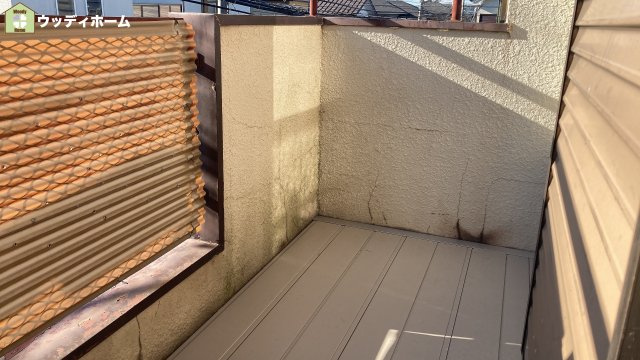春日部市下蛭田　中古一戸建てのバルコニー