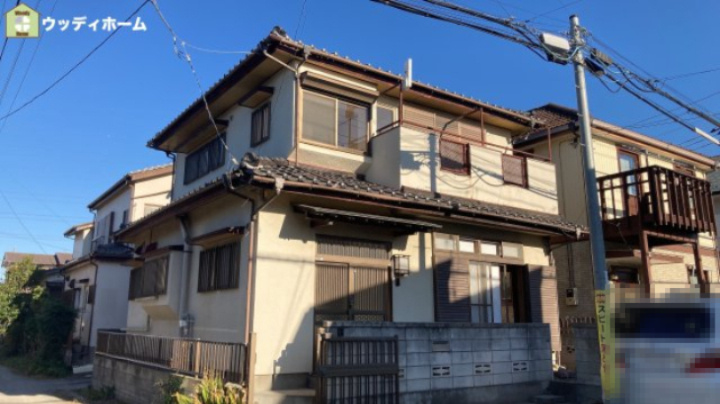 春日部市下蛭田　中古一戸建ての外観