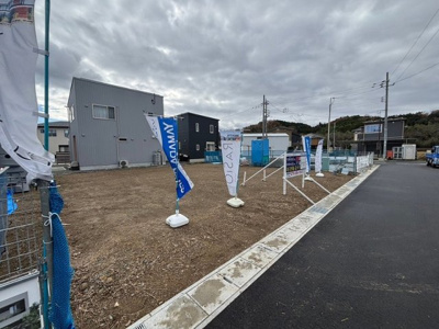 【前面道路含む現地写真】 | 丹波篠山市吹上　新築住宅　タマホーム