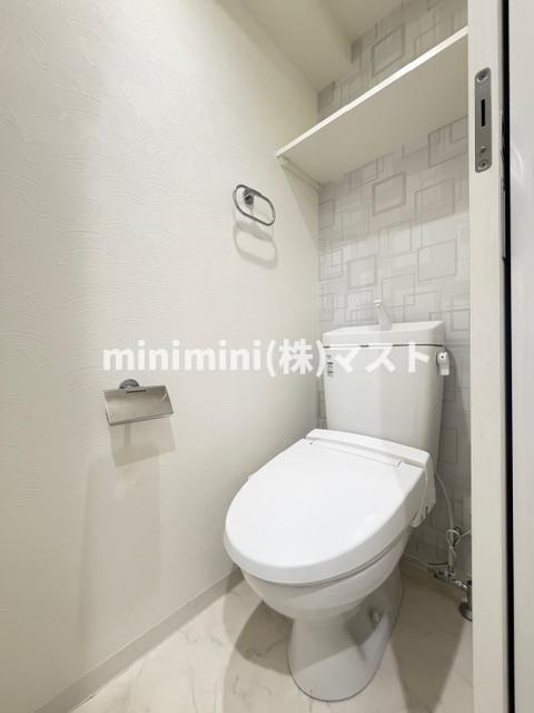 ビガーポリス369天神橋三丁目Ⅱアルチェのトイレ