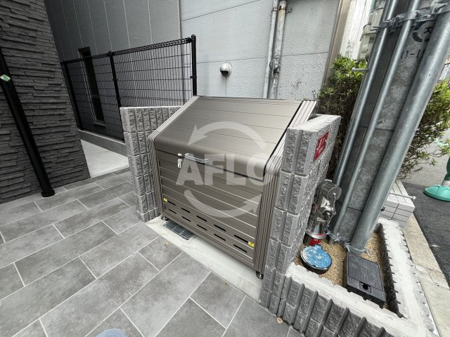 グランデュール肥後橋　西船場小学校区のその他共用部分|グランデュール肥後橋　ゴミ置き場