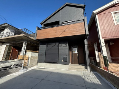 【外観】 | 神戸市垂水区神陵台5丁目　新築戸建　仲介手数料無料！ | 外観もきれいです