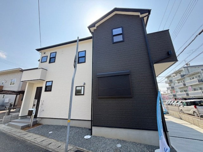 【外観】 | 神戸市西区北別府5丁目　新築戸建1号棟　仲介手数料無料！ | 外観もきれいです