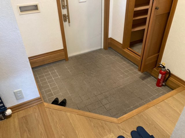 芦野タウンハウスの玄関