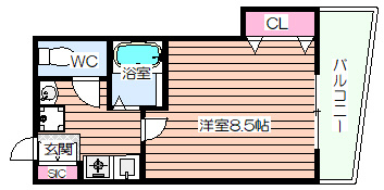 【間取り】 | ヴィクトワール福島