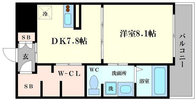 レユニール優の間取り