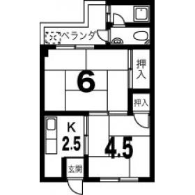 コーポ三谷の間取り