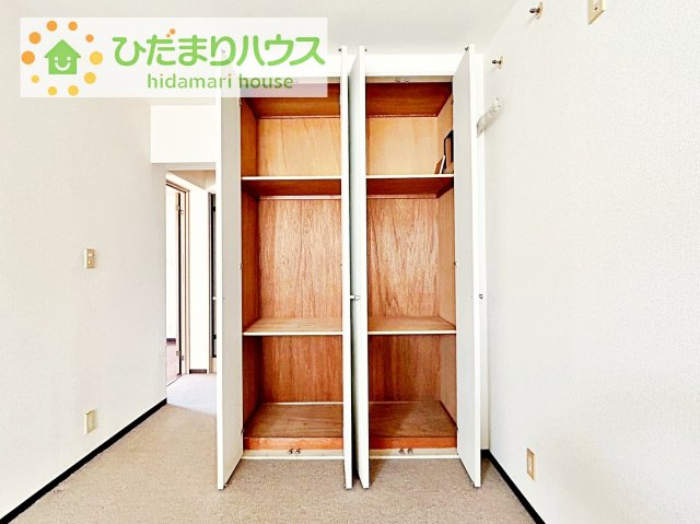 【収納】 | ユニバースつくば | 全室にクローゼットが付いていて、お部屋の住空間もスッキリ広々つかえそうです(^^)/