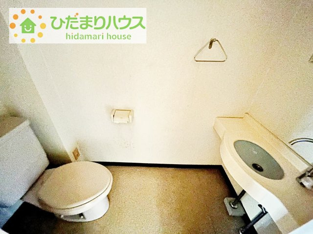 【トイレ】 | ユニバースつくば | トイレには専用の手洗いカウンター(^^♪