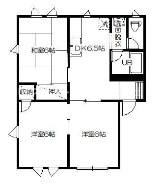 コーポK桜台Ⅰの間取り